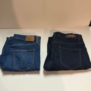 Set of 2 Calvin Klein Jeans and Calvin Klein Legging Jeans size 29